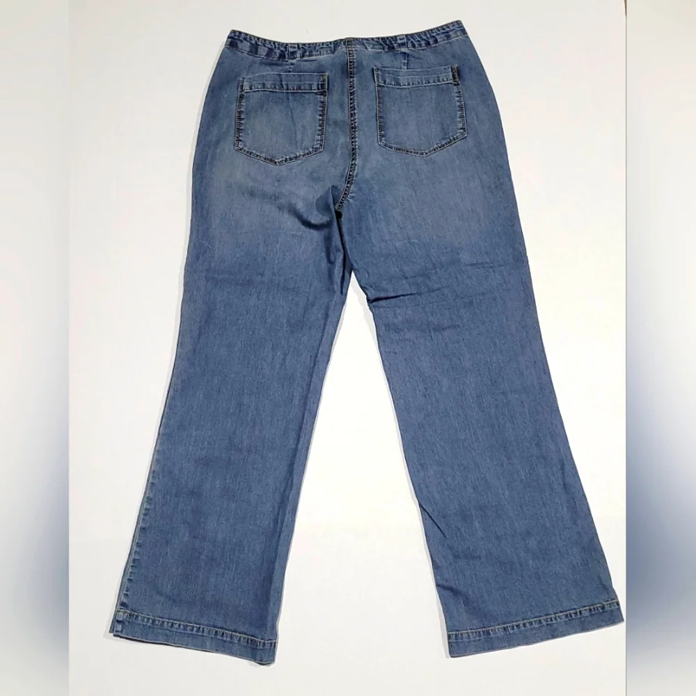 Talbots Beachy Lightweight Drawstring Jeans - Picture 4 of 4